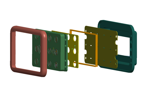 金属电梯门禁读卡器