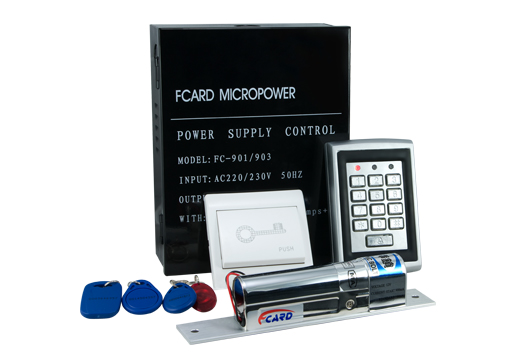 金属门禁一体机的配套