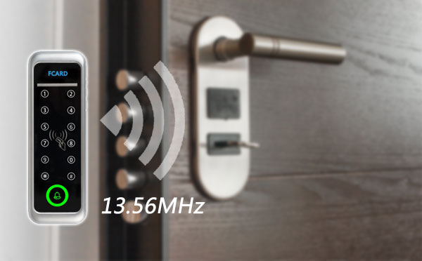 How does the Metal access control keypad work?